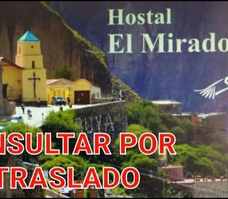 El Mirador Hotel Iruya Eksteriør billede