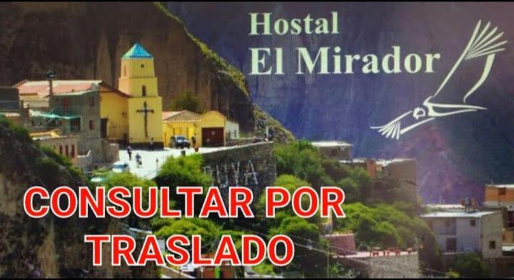 El Mirador Hotel Iruya Eksteriør billede